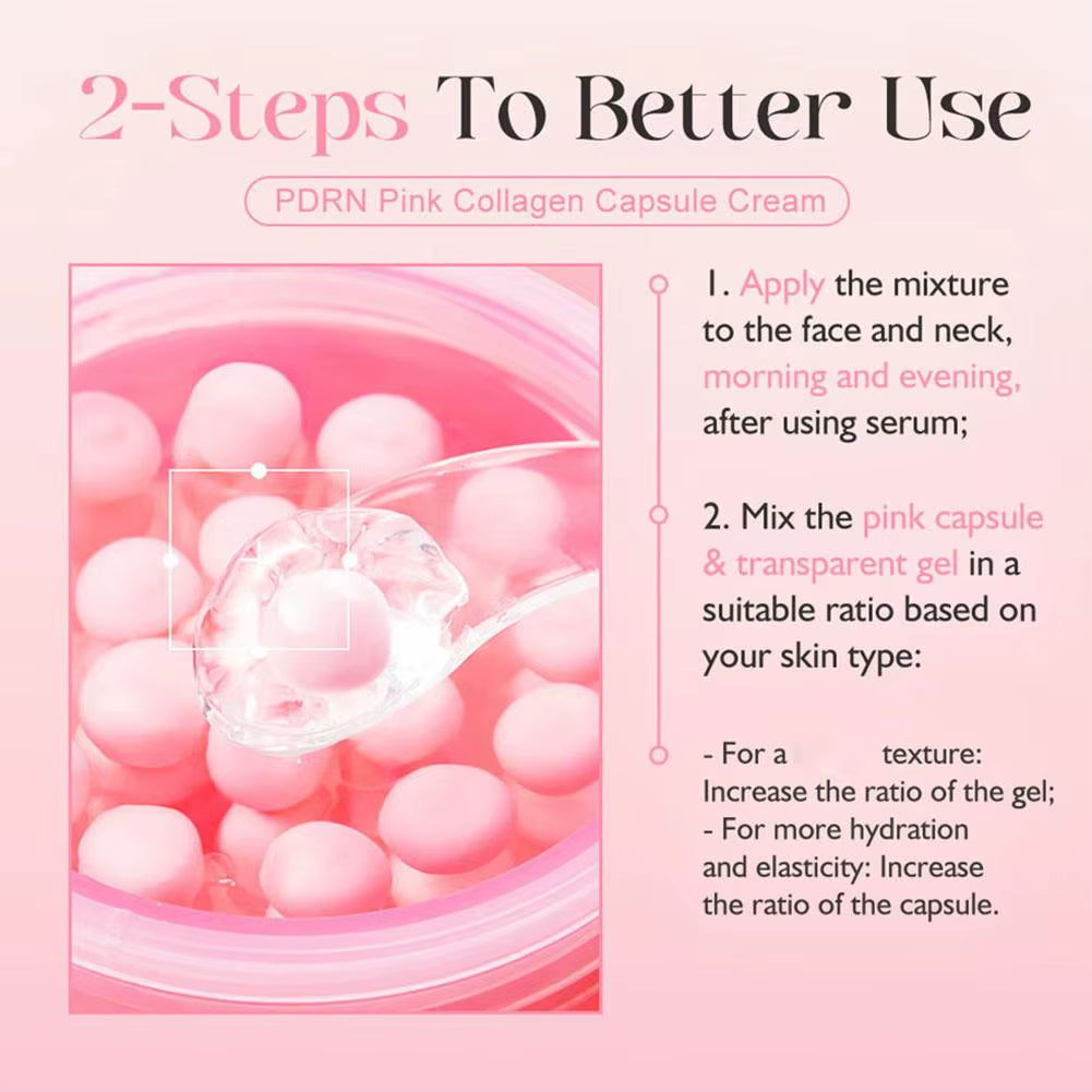 Niacinamide Hydrolyzed Collagen Deep Hydrating Jelly Cream Moisturizer Plump Moisturizing and Nourishing Skin Care Cream