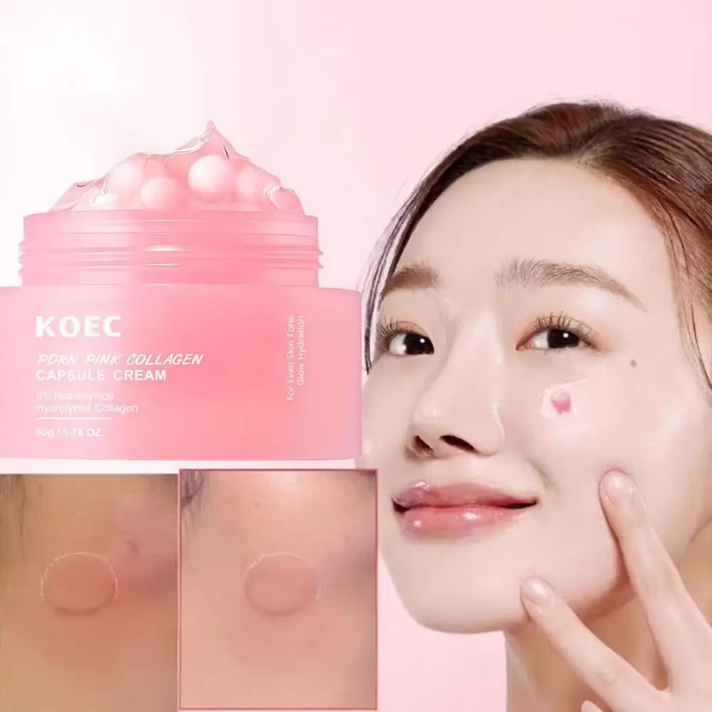 Niacinamide Hydrolyzed Collagen Deep Hydrating Jelly Cream Moisturizer Plump Moisturizing and Nourishing Skin Care Cream