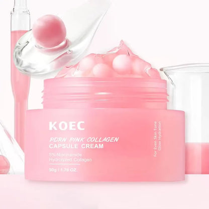 Niacinamide Hydrolyzed Collagen Deep Hydrating Jelly Cream Moisturizer Plump Moisturizing and Nourishing Skin Care Cream